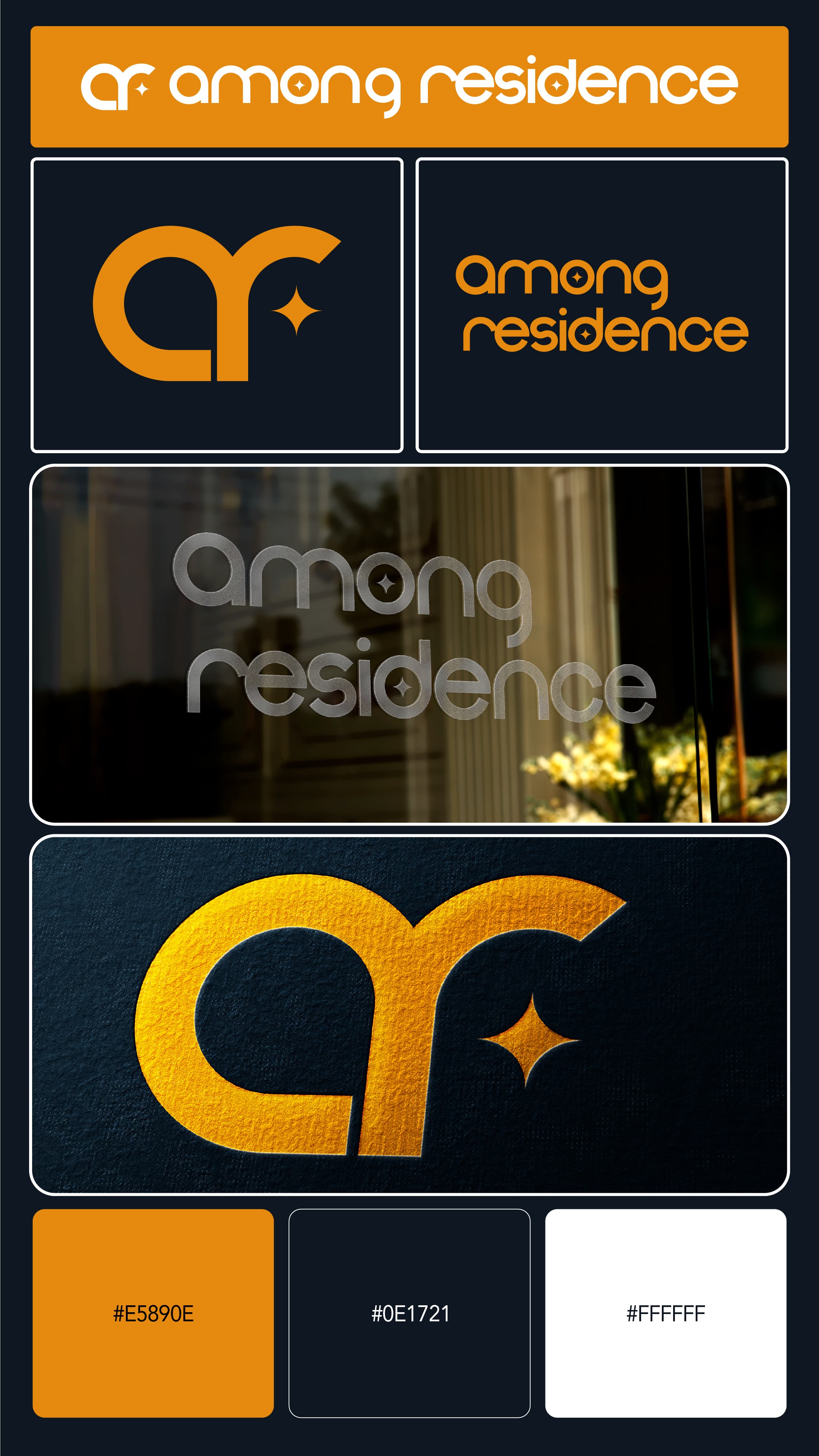 branding board of this project