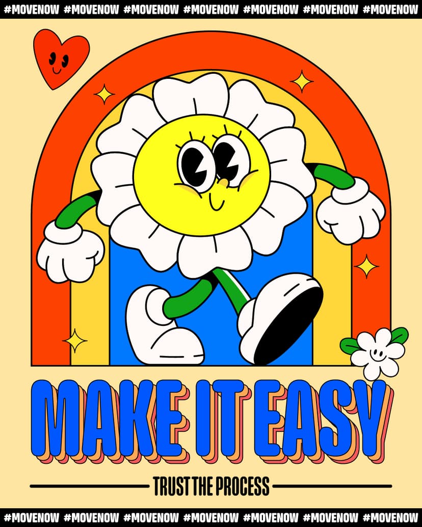 Project image of Poster - Doodle #MOVENOW