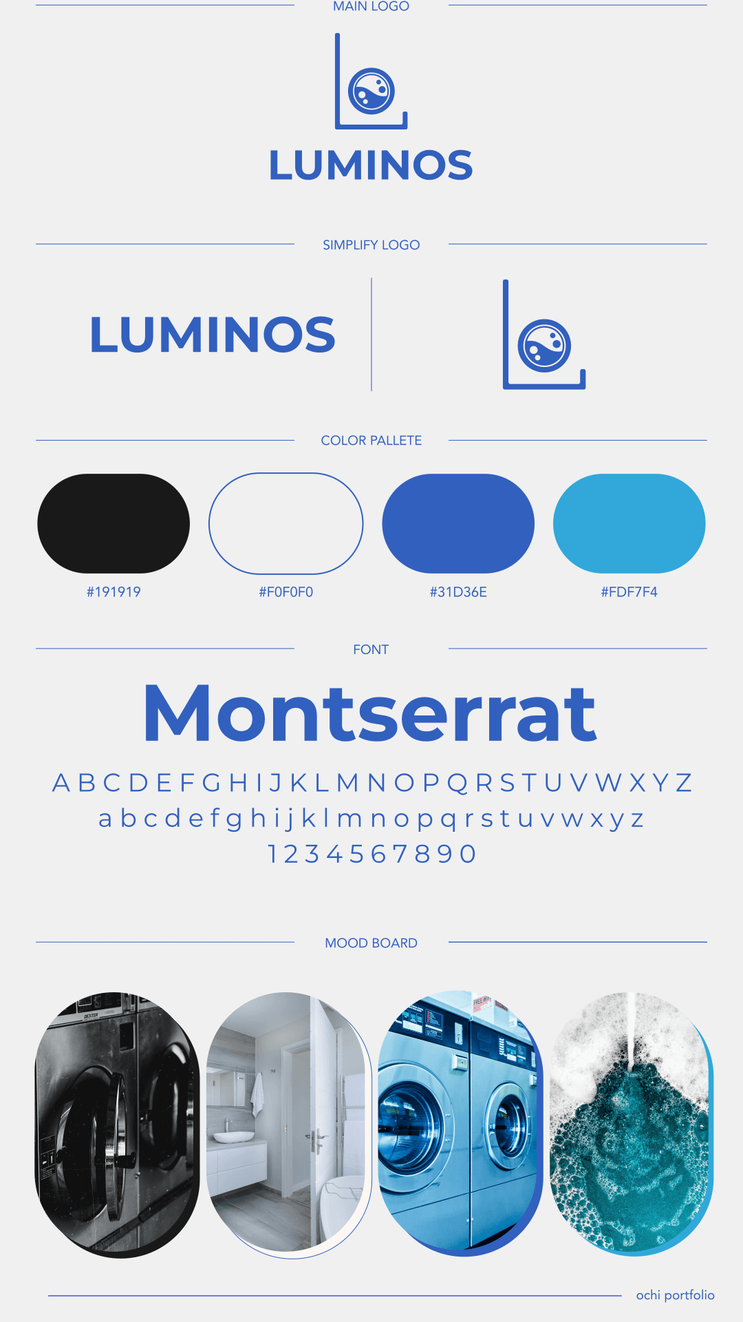 branding board of this project